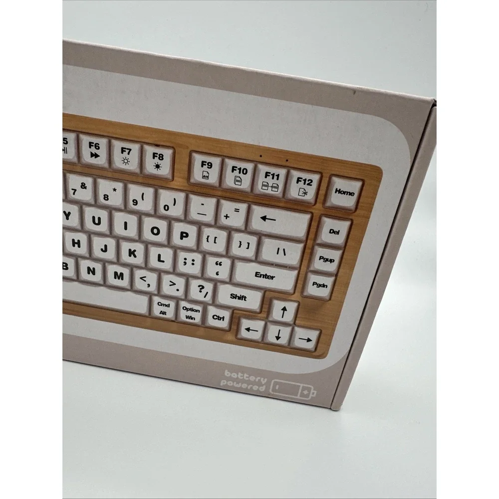 iJoy Wireless‎ Wooden Keyboard - Open Box